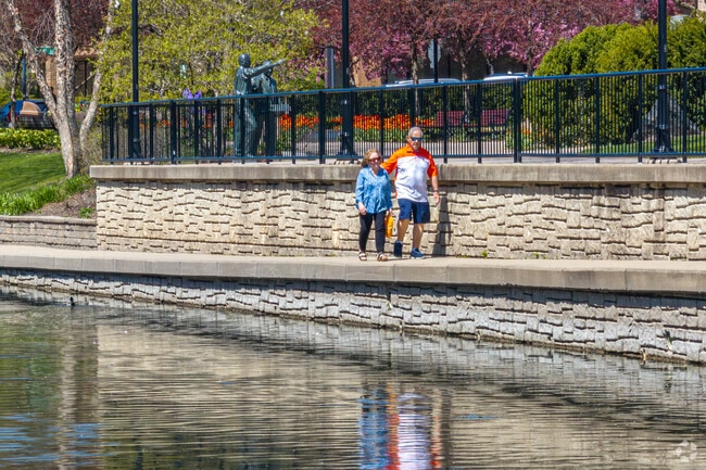 The Naperville Riverwalk is a local favorite for residents who love to walk or run.