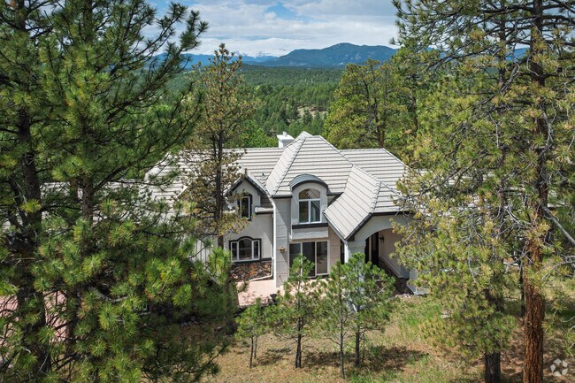 Hillside estates with Rocky Mountain views are found in Genesee Central.