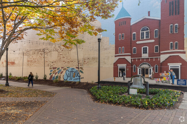Cyprus neighbors downtown Suffolk for easy access to shops and eateries.