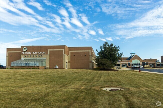 Peotone High School serves students in the Will County community.