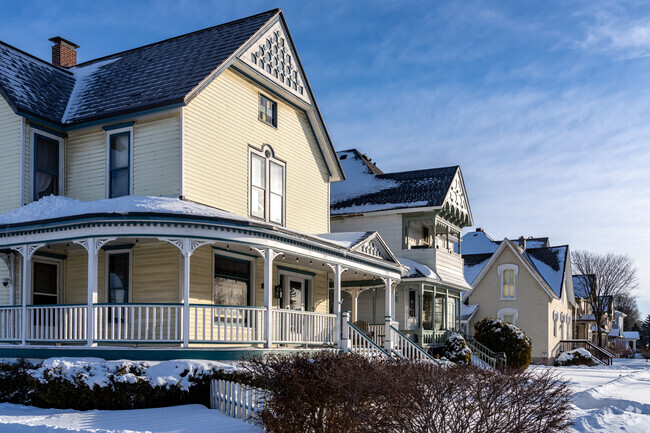 Historic century-old homes are found in large supply throughout Alpena.