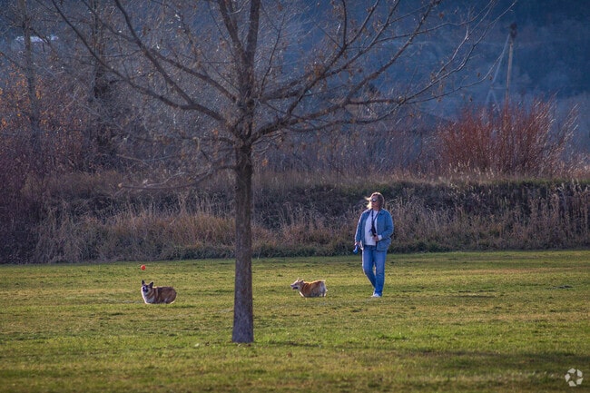 Kent Smith Memorial Park in Mountain Green includes trails and open space.
