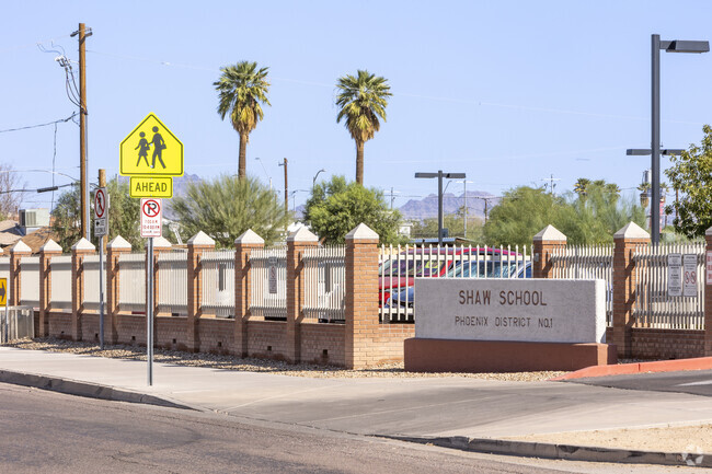 Phoenix’s Shaw Montessori School provides education for children 36 months to 14 years old.