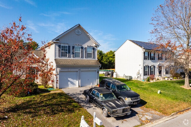 This spacious home includes a convenient two-car garage for modern living.