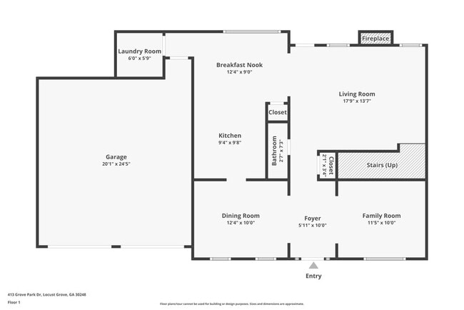 413 Grove Park Dr, Locust Grove, GA 30248 - photo 2