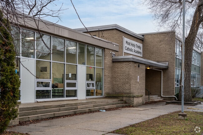 Most Holy Trinity School, Entrance.