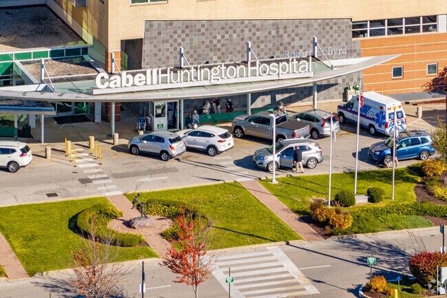 Enslow Park is right next to the Cabell Huntington Hospital serving Huntington, WV.