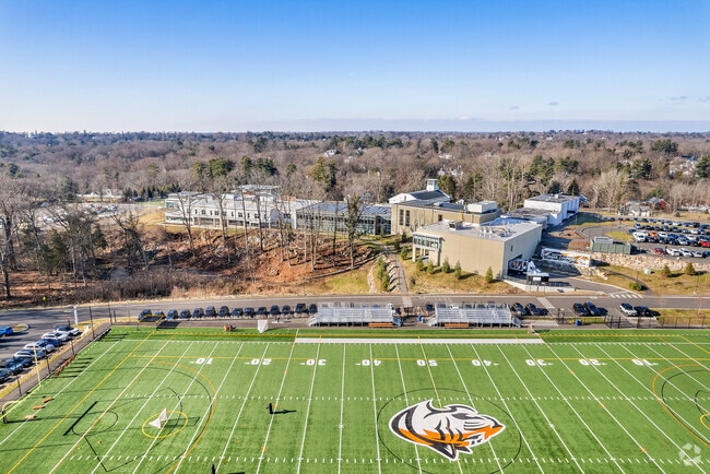 The Stanwich School in Greenwich serves students in grades Pre-K through 12th.