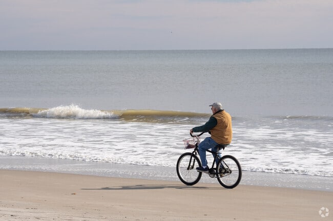 The beaches offer serene spots perfect for morning bike rides or walks.