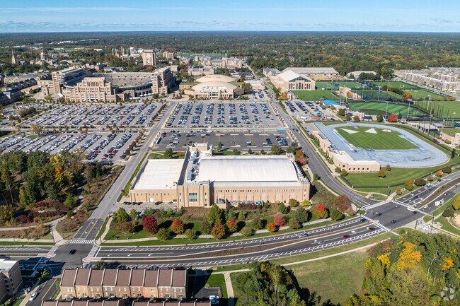 The local University of Notre Dame's football team has established its iconic status in sports.