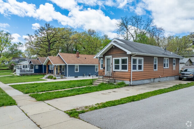 Eastern Woodland Heights offers rows of modest bungalows.