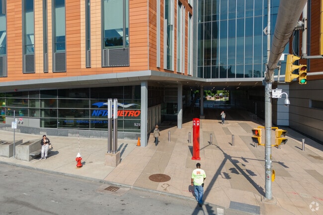 If you take a bus from Broadway-Fillmore towards Main Street, you can use the subway from there.