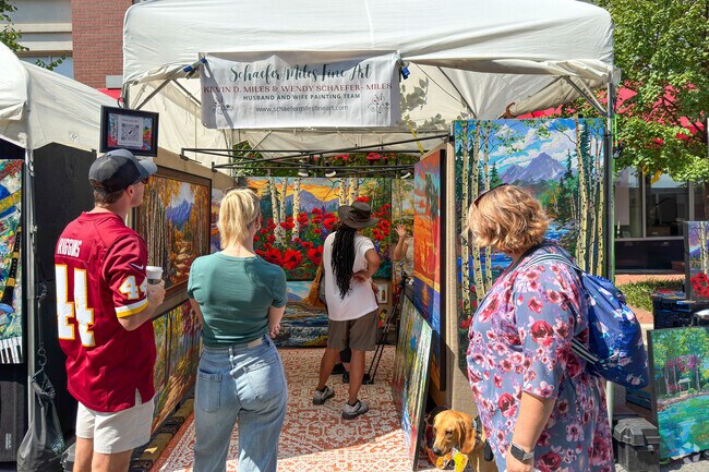 The Annual Old Town Art Festival is where you can find new treasures.