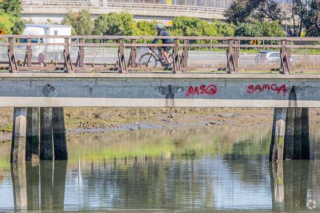 Coliseum’s Damon Marsh Trail offers a peaceful ride through wetlands and greenery.