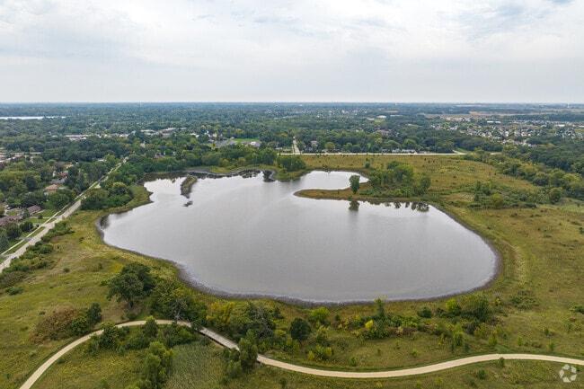Round Lake is the perfect spot to enjoy the sun, go fishing or relax on the beach.
