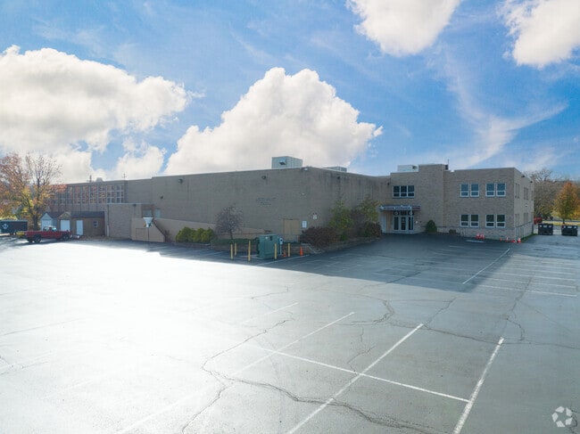The Sacred Heart of Jesus entrance to the building.
