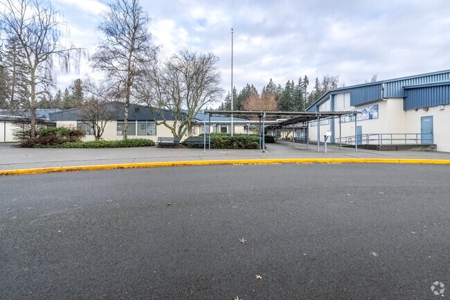 Beverly Elementary School entrance.