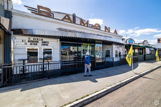 Ramona Main Stage is host to Meetings, Concerts, and other Shows along Main St.