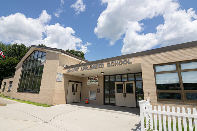 Johnny Appleseed Elementary has before and after school programs to support working parents.