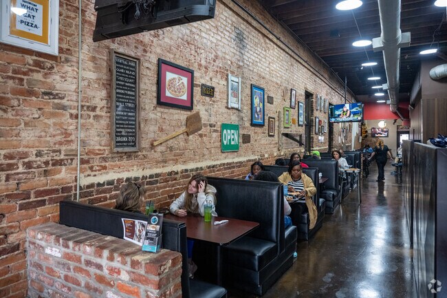 You can enjoy your favorite pizza with family or friends at Dell' Anno's Pizza Kitchen in the heart of downtown Danville.