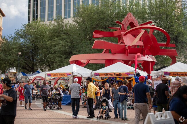 Not far from Campbell-Grant, Tucsonan's gather downtown for various events throughout the year.