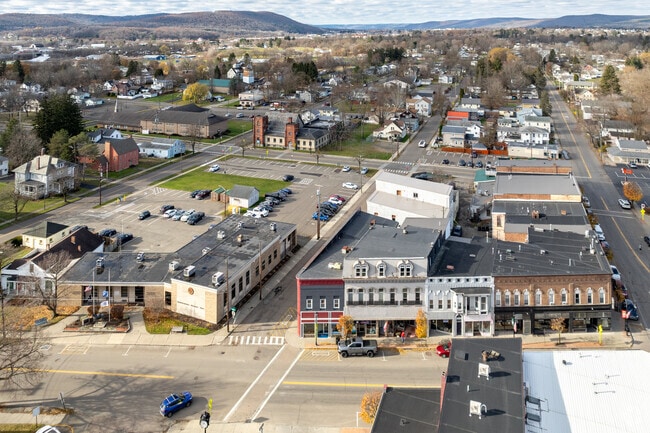 Erin sits nearby Elmira, New York.