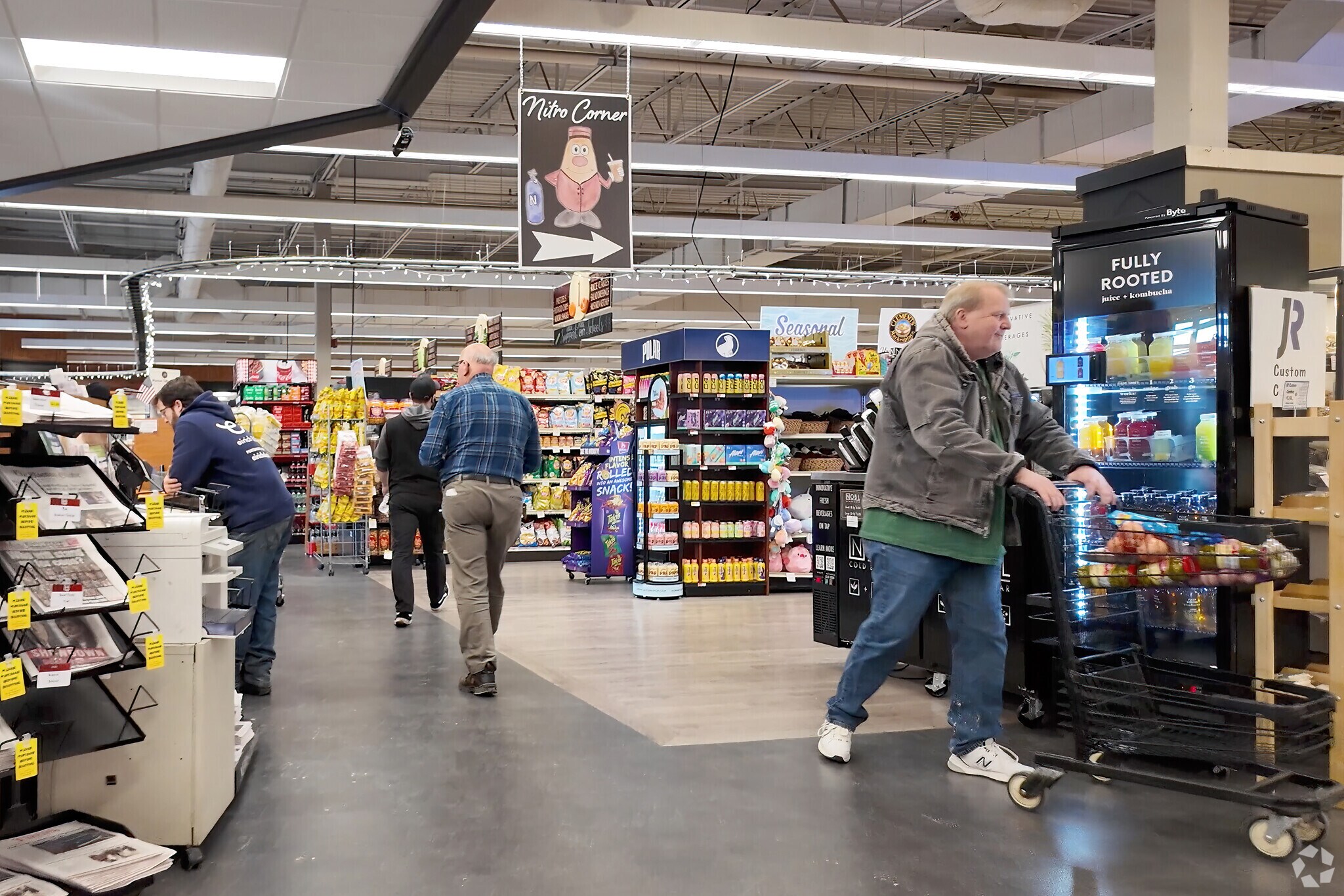 Clements Market in Portsmouth is a full-service grocery store with great meats and fish.