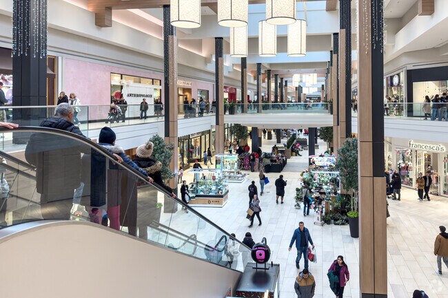 Rosedale Shopping Center offers over 150 stores for shopping convenience.