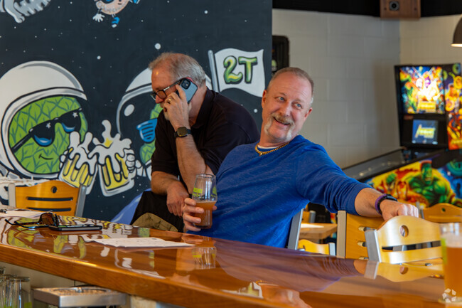 Two Tones Brewing Co is located in Whitehall, less than 10 minutes away from the Linwood neighborhood.
