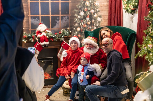 Santa is the star attraction at Christmas at the Livery in Danville this holiday season.