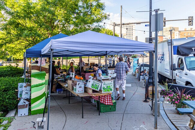 Stop by the Mission Hill Farmers Market on your way home for groceries.