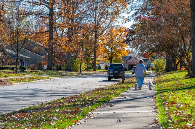 Fort Wayne's Valley Park Forest offers quiet tree lined streets.