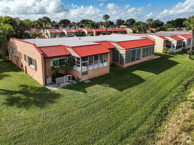 A row of Golden Lakes Phase A condominiums.