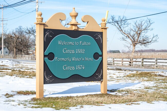 Fulton is located on the southern end of Howard County.