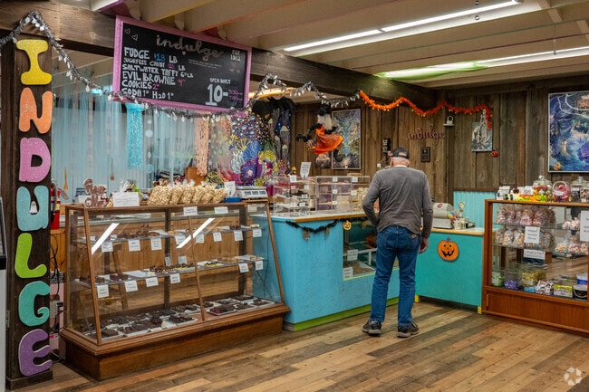 Grab a pastry and coffee to go from Indulge Sweets.