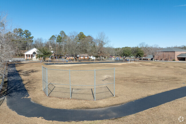 Brent Elementary School has a lot of room for kids to run and play.
