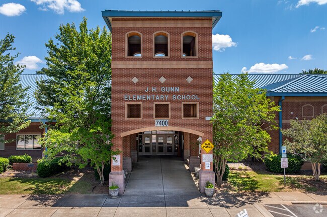 J. H. Gunn Elementary School is the center educational hub of the local community.