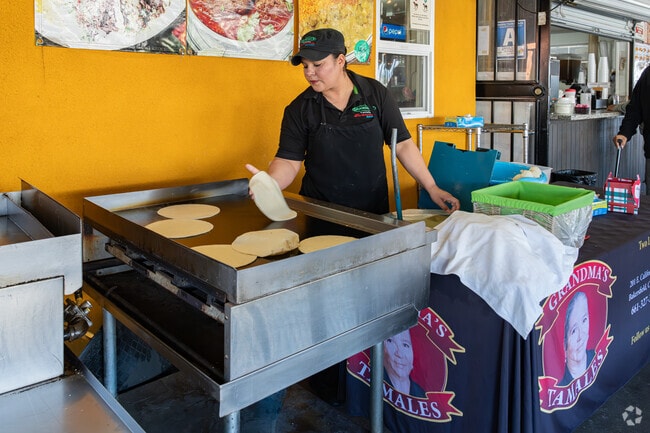 Grandma's Tamales Restaurante in Lakeview make their own tortillas.