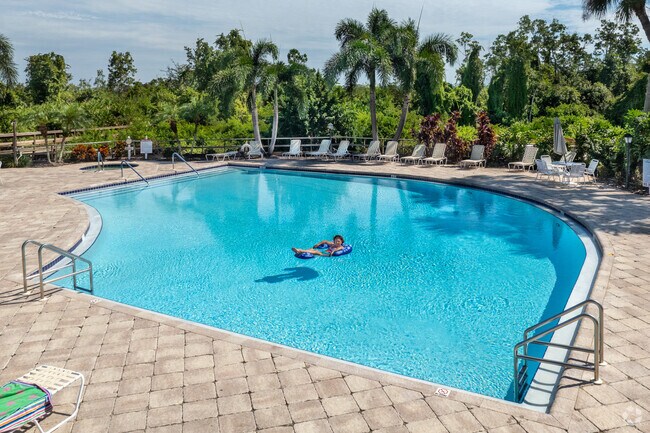 The main clubhouse has a large pool for Highlands Ridge residents to use.