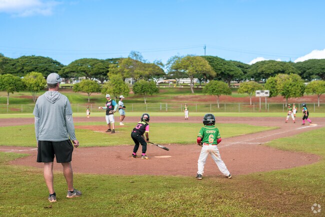 Youth sports are played weekly at Oahu Regional Park.