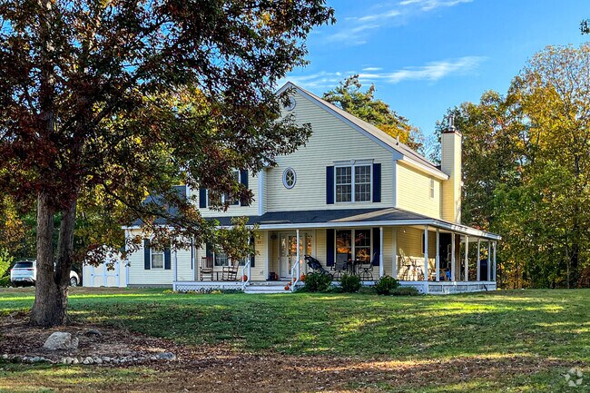 The Brookline neighborhood offers seclusion to homeowners.