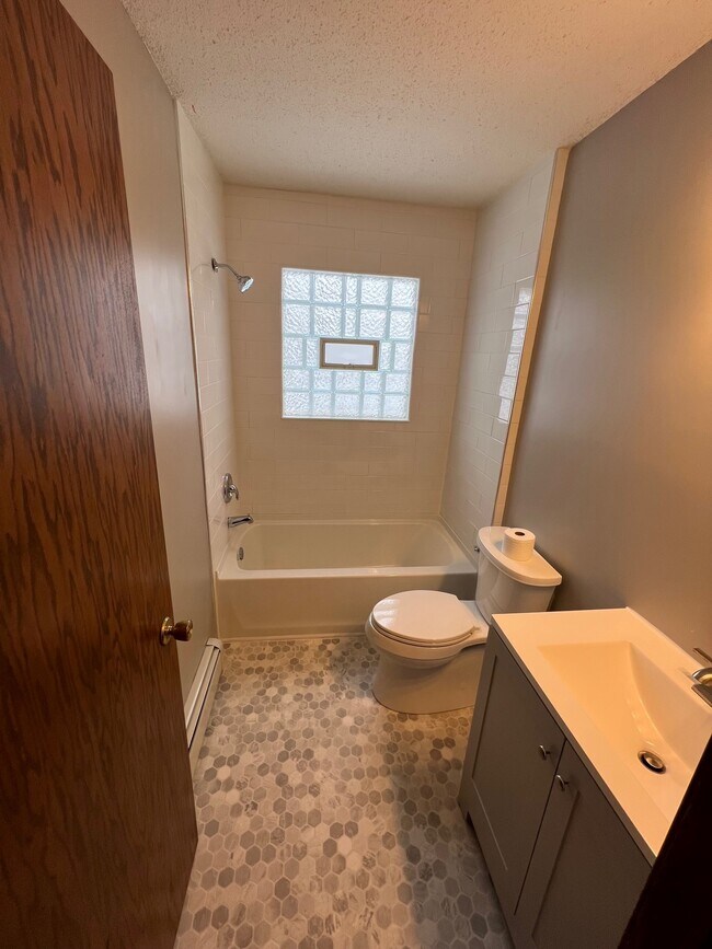 High end subway tile