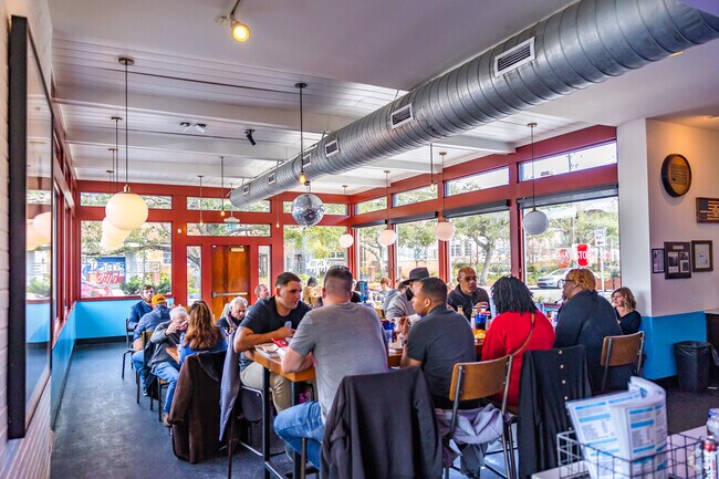 Rodney Scott's has amazing lowcountry-style BBQ with outdoor seating in North Central.