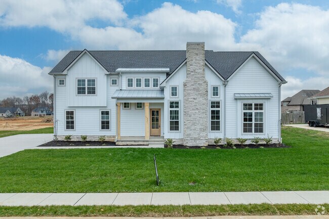 Contemporary Farmhouses are the newest style in the Bellshire neighborhood.