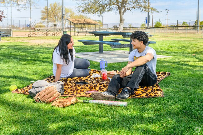 Lime Street Park near Angeles Acres is a perfect place for a picnic with friends.