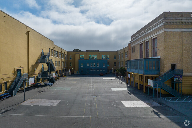 Gateway High School in Western Addition has around 500 students.
