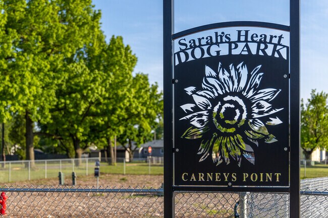 Sarah's Heart Dog Park is a great place to take the dogs out for some exercise.