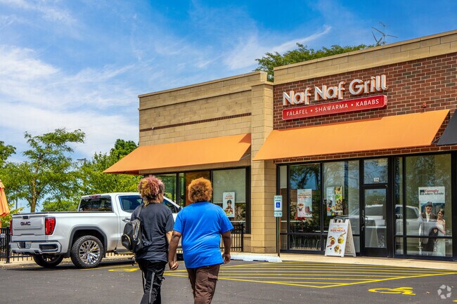 Naf Naf Grill is a popular lunch spot for Wildflower Park residents.