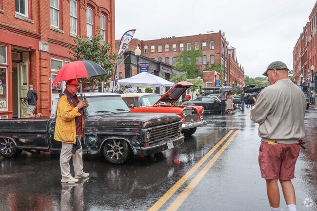 The car show at Haverhill’s River Ruckus brings car enthusiast from all over.