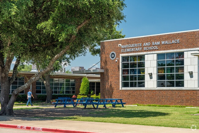 Wallace Elementary School is located northeast of Downtown Dallas.